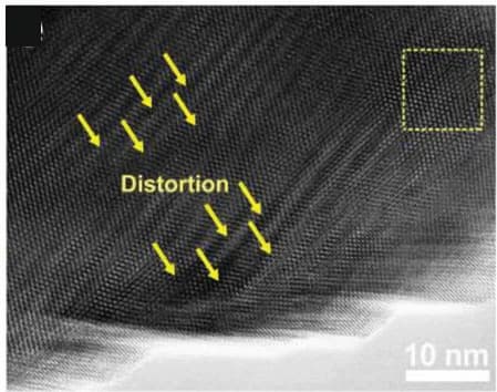 Open access visualization of Microscopy, HRTEM Images, LaNi5-H-100th Compound