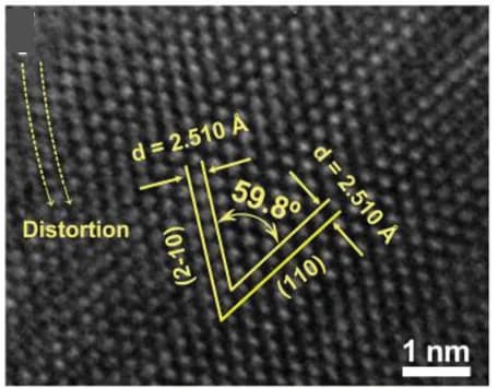 Open access visualization of Microscopy, HRTEM Images, LaNi5-H-100th Compound