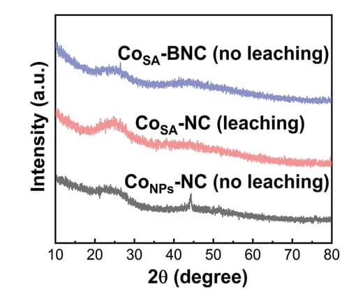 Open access visualization of Line Plot, XRD Patterns, CoSA-BNC Synthesis, CoSA-NC Formation, CoNPs-NC Identification