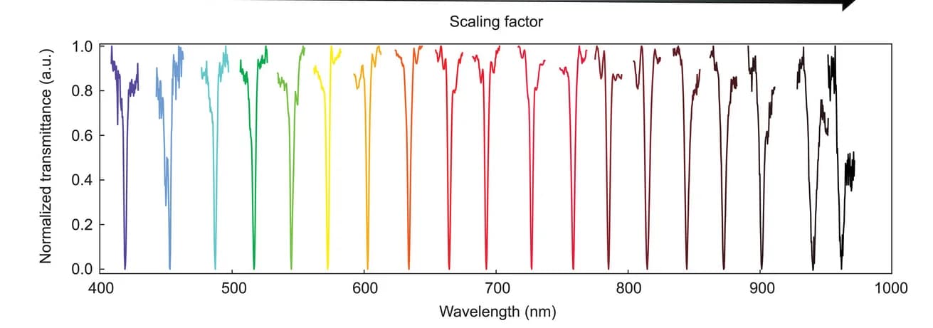 Open access visualization of Line Plot, High-QqBIC Resonances, hBN Flake, Scaling Factor, Metasurface Unit Cell