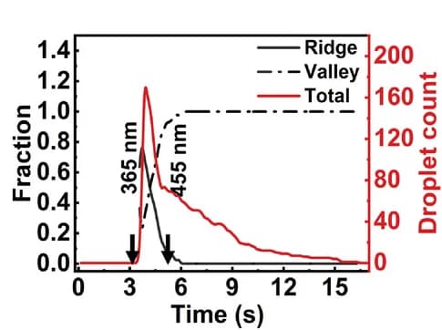 Open access visualization of Line Plot, Image Analysis, Droplet Counts, LCN Fingerprint Ridges, LCN Fingerprint Valleys