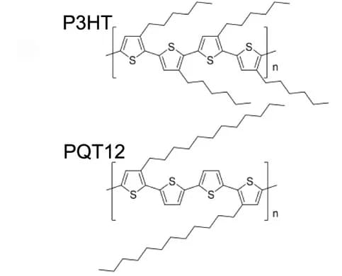 Open access visualization of Chemical Structure, Chemical Structures, Monomer, P3HT, PQT12