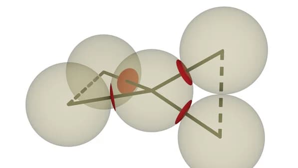 Open access visualization of Chemical Structure, Patchy Particles, Gyroid Crystal, Structural Motif