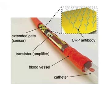Open access visualization of Illustration, OFET, CPR Sensor, Ventricular Catheter