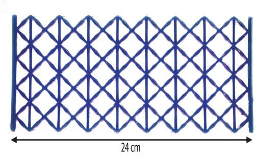 Open access visualization of Illustration, TPU sample, Buckling, Compression, Tension