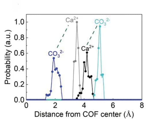 Open access visualization of Line Plot, Ions Position, COF Pore, Simulated Data, Ionic Pair
