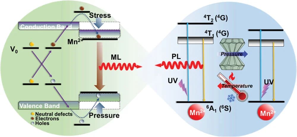 Open access visualization of Illustration, Sensing Platform, Dual-Mode Pressure Sensing, Heterojunction, ML Mode Sensing