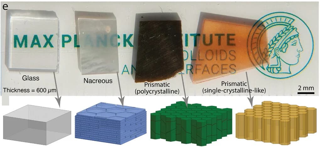 Open access visualization of Photo, Illustration, Microarchitecture, Shell Slices, Schematic Illustration