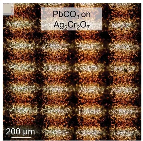 Open access visualization of Microscopy, Silver Dichromate, Lead Carbonate, Thin Films, Superimposing