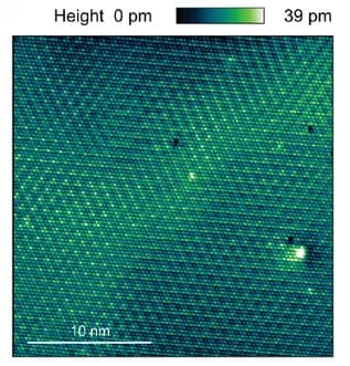Open access visualization of Microscopy, STM, 1H-TaS2, HOPG Substrate