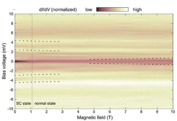 Open access visualization of Heatmap, Magnetic Field, dI/dV Spectroscopy, Superconductivity