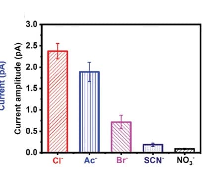 Open access visualization of Bar Plot, Error Bars, Pyroelectric Current Amplitude, PMETAC Brush, Brush Samples
