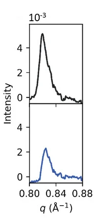 Open access visualization of Line Plot, Density Plot, GIWAXS, Scattering Intensity, Bragg Peaks