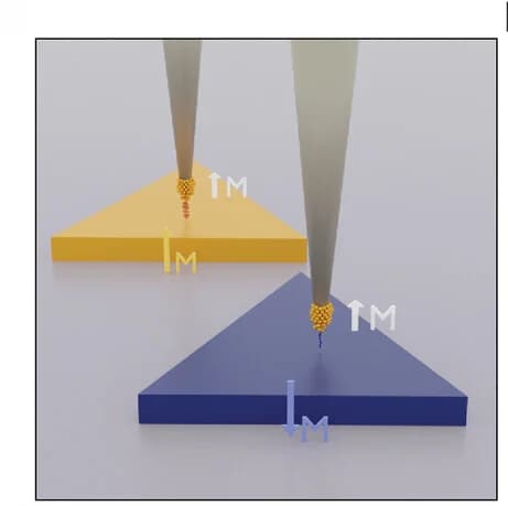 Open access visualization of Illustration, Co Nanoislands, STM Tip, Magnetization