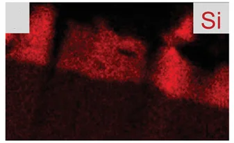 Open access visualization of Microscopy, FIB-TEM Lamella, STEM-EDX Mapping, Copper, Silicon