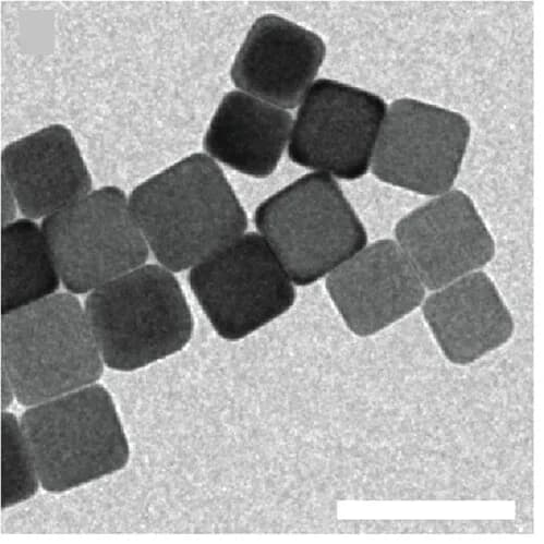 Open access visualization of Microscopy, TEM, Copper Nanocrystals