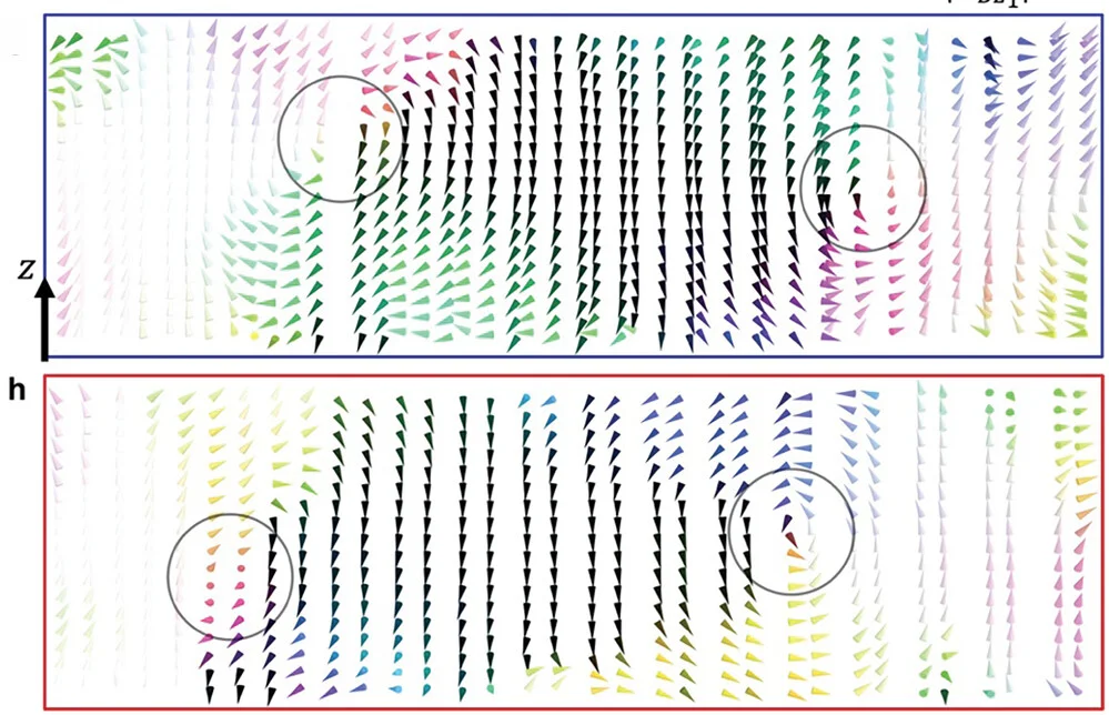 Open access visualization of Scatter Plot, Glyph Plots, Magnetic Field, Bloch Lines, AntiBP