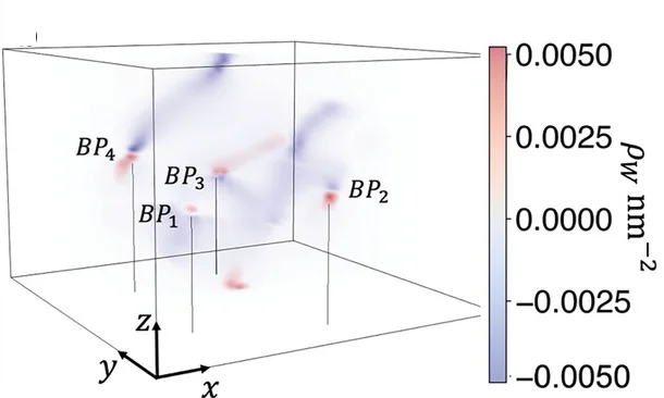 Open access visualization of 3D Plot, Topological Charge Density, Bloch Points