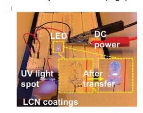 Open access visualization of Photo, LED Illumination, Ionic Solution