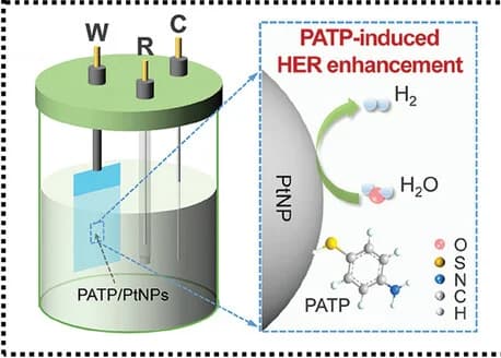 Open access visualization of Workflow, Chemical Structure, Illustration, PATP, PtNP