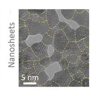 Open access visualization of Microscopy, HRTEM, Grain-Boundary-Rich, Porous RuO2 Nanosheets