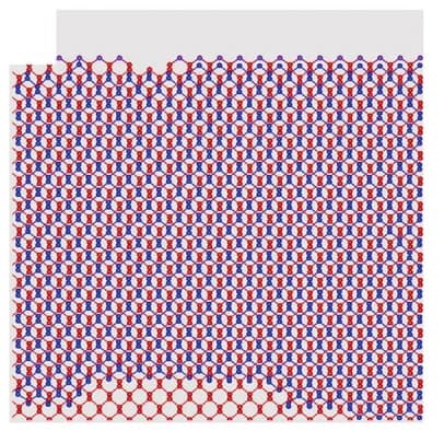Open access visualization of Chemical Structure, Atomic Model, Bilayer Phosphorene