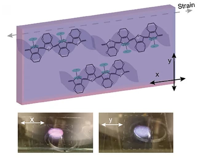 Open access visualization of Chemical Structure, Photo, Microscopy, Conducting Polymer Film, PEDOT Chains