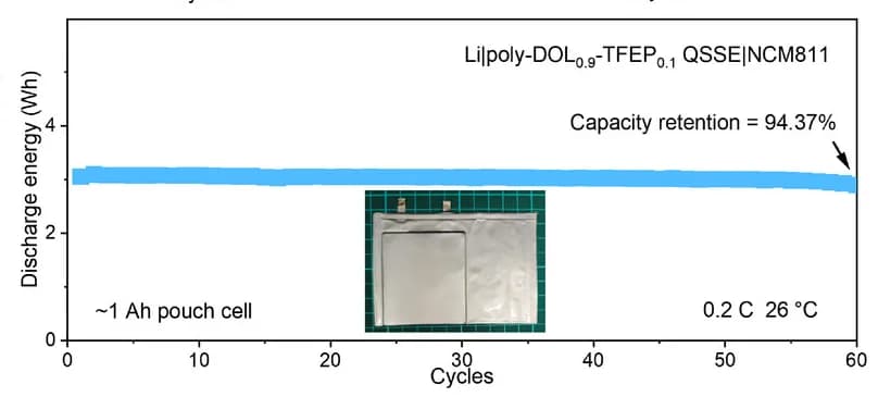 Open access visualization of Line Plot, Photo, Extended Cycling, Li|NCM811 Pouch Cells, Charge/Discharge Rates