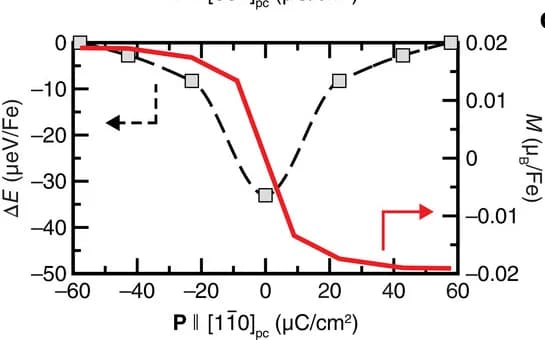 Open access visualization of Line Plot, Scatter Plot, 109° Switching, Order Parameter, Antiferromagnetic Order Parameter