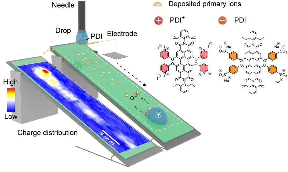 Open access visualization of Illustration, Workflow, Experimental Setup, Water Drop, Glass Slide