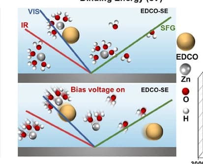 Open access visualization of Illustration, Chemical Structure, Schematic Illustration, Zn2+ Dissociation, Bias Voltage