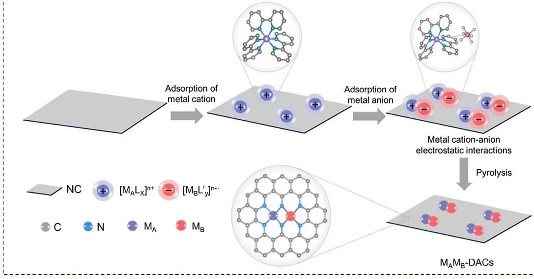 Open access visualization of Workflow, Illustration, Chemical Structure, Metal-Ion Recognition, DACs