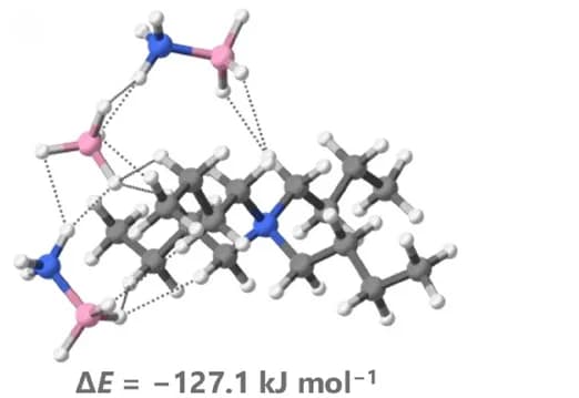 Open access visualization of Chemical Structure, Gas Phase, Molecular Structure, TBABH-AB DES, B3LYP/6-311++G(d,p)