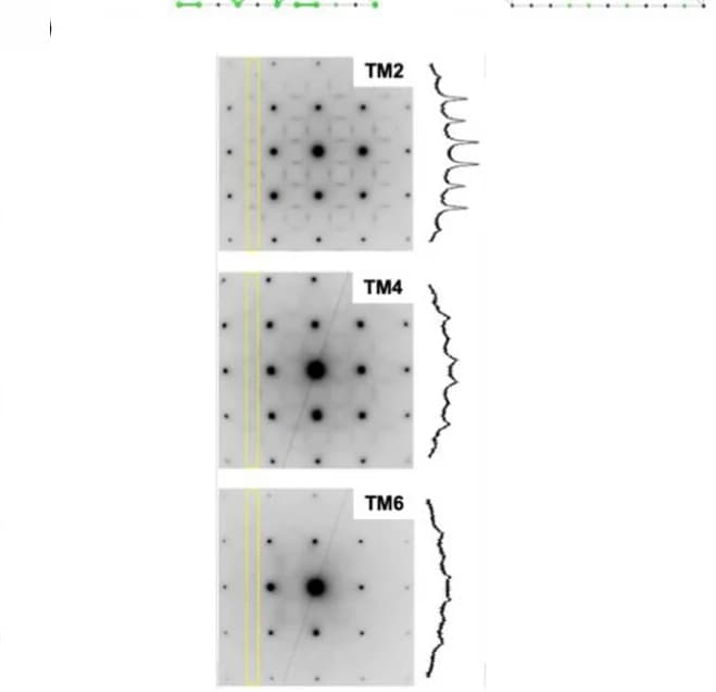 Open access visualization of Microscopy, Line Plot, TEM ED Patterns, DRX, Transition Metal Ions