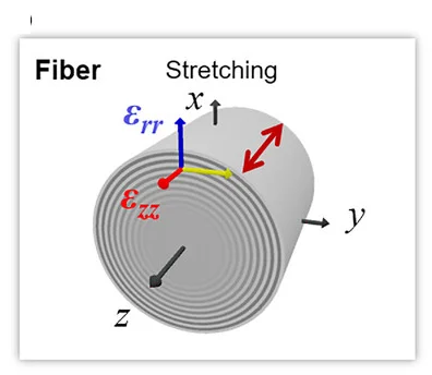 Open access visualization of Illustration, CLCE Fiber, Stretching