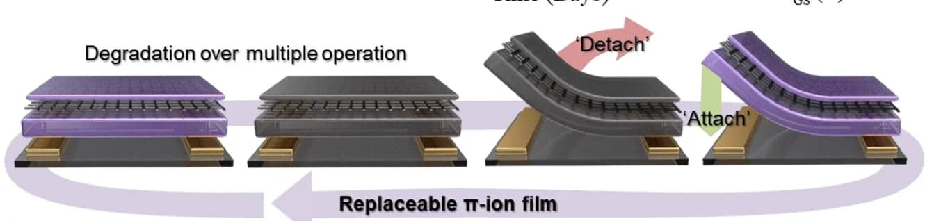 Open access visualization of Workflow, Illustration, Schematic Illustration, Pi-ion Film, Mesh