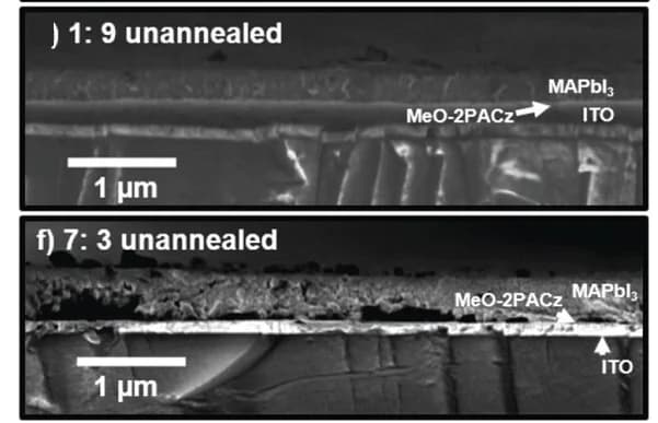 Open access visualization of Microscopy, Cross-Sectional SEM, Perovskite Films, Precursor Ink