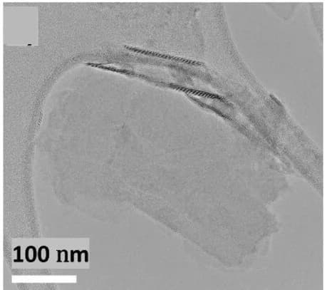 Open access visualization of Microscopy, TEM, Ti3C2Tx