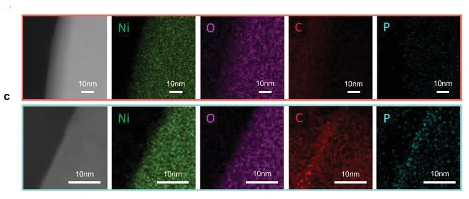 Open access visualization of Microscopy, TEM, EDS, NCM