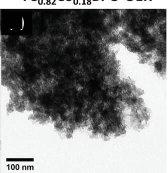 Open access visualization of Microscopy, TEM Images, Fe0.82Co0.18BPO-OER, CA Activation, CP Measurement