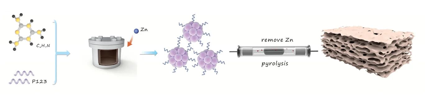 Open access visualization of Workflow, Illustration, Synthesis, E-NC-V Catalyst