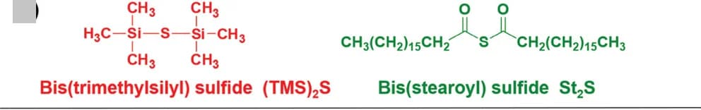Open access visualization of Chemical Structure, Molecular Structure, Sulfur Precursors