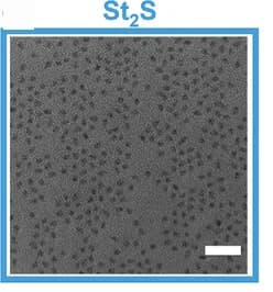 Open access visualization of Microscopy, TEM, PbS QDs, St2S, Sulfur Precursor