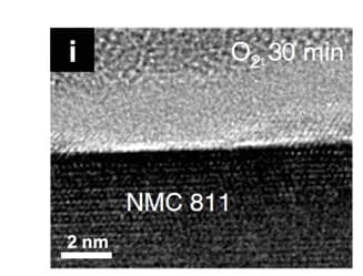Open access visualization of Microscopy, HRTEM, Delithiation, NMC811, Nitrogen