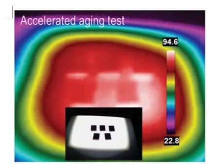 Open access visualization of Heatmap, Thermal Image, Photo Image, Solar Aging Test, Test Setup