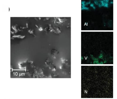 Open access visualization of Microscopy, SEM images, Electrode, Interfacial layer, EDX mapping