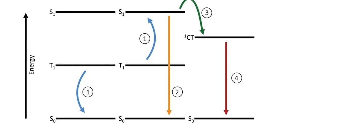 Open access visualization of Workflow, Flowchart, Illustration, Triplet-Triplet Annihilation, TTA