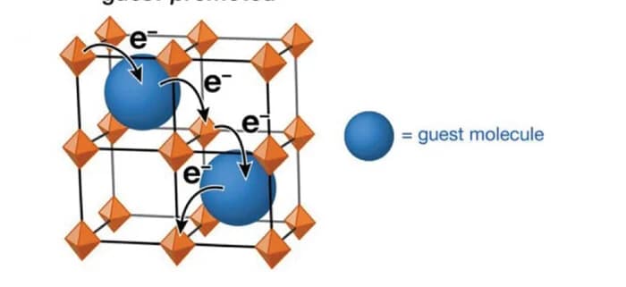 Open access visualization of Chemical Structure, Host-Guest Interactions, Guest Promoted Pathway