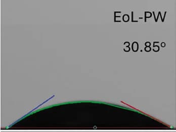 Open access visualization of Photo, Contact Angles