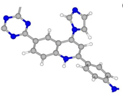 Open access visualization of Chemical Structure, Hydrogen Adsorption, Quinoline, PCOF-4